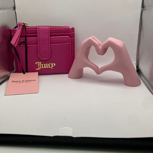 Juicy Couture Handbags - Juicy couture, fuchsia, bifold, wallet